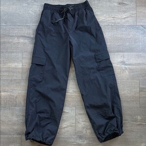 Zella Black Scout Adjustable Cargo Pants Size XS